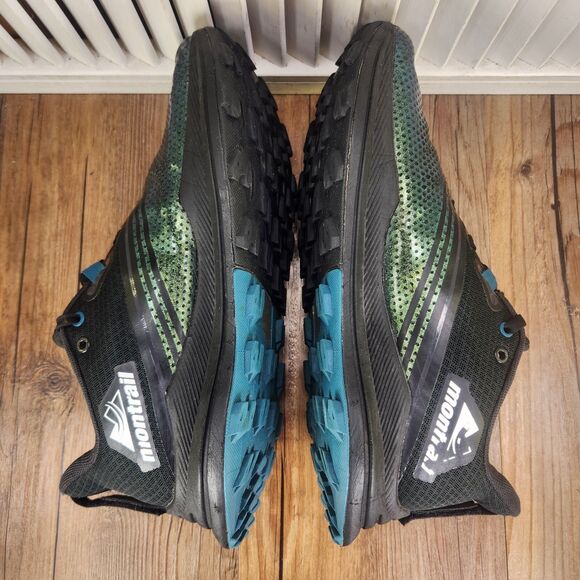 Columbi Montrail Trinity FKT Men 9.5 Black Trail Running Shoes BM6578-010 *READ* - Picture 5 of 9